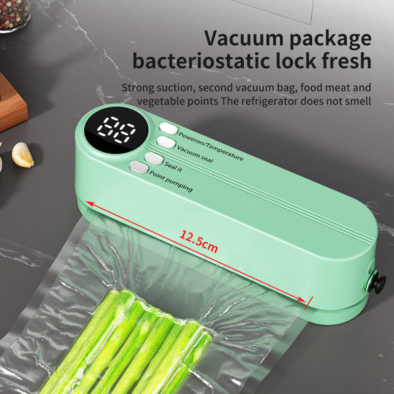 Food Vacuum Sealer Machine - 포장 장비, 미니 무선 진공 포장기,