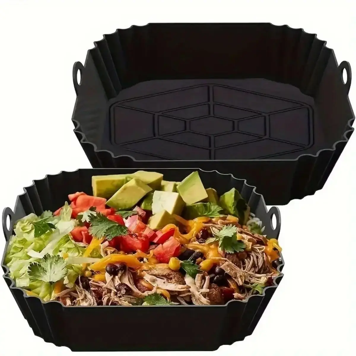 재사용 가능한 에어 프라이어 실리콘 냄비 비 스틱 베이 - Air Fryer Silicone Pot Liner 리뷰 및 가격