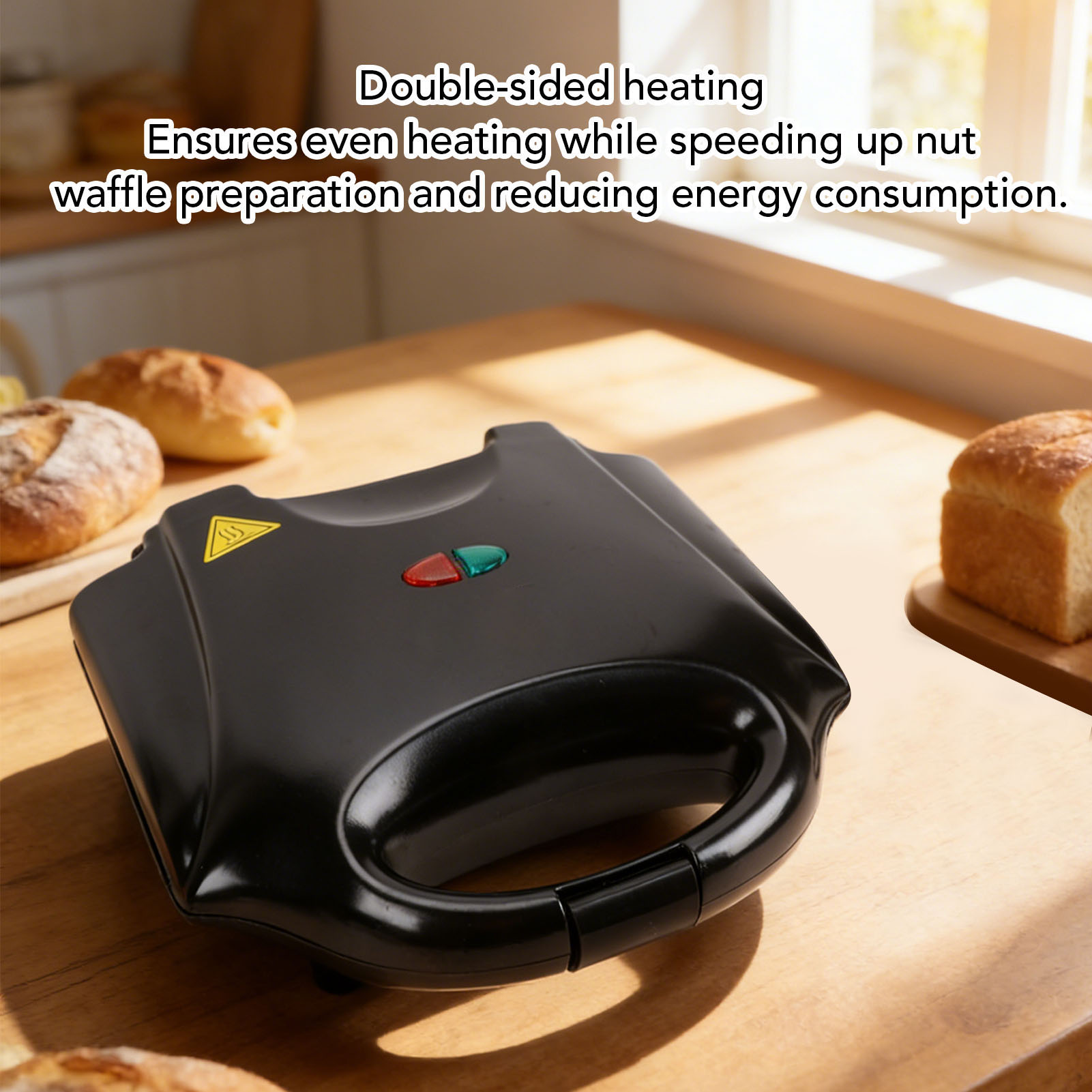 월넛 메이커 750W, 12개 분량, 논스틱 코팅, 미 - Mini Waffle Maker Machine 리뷰 및 가격