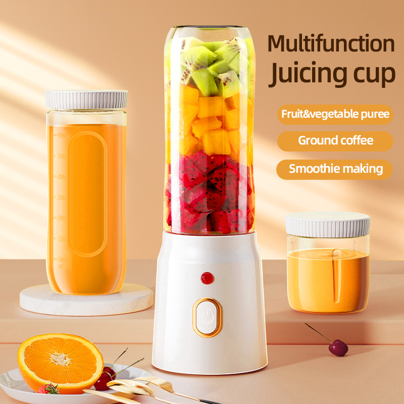 450ml 휴대용 블렌더, 10개의 칼날, USB 충전 - Portable Blender Usb Rechargeable 리뷰 및 가격