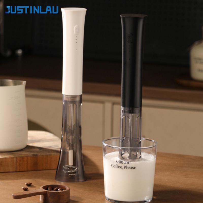 JUSTINLAU 휴대용 전기 우유 거품기, 3단계 속 - Electric Milk Frother Handheld 리뷰 및 가격