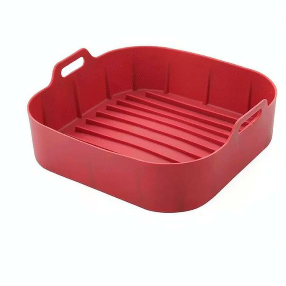 재사용 가능한 사각형 실리콘 라이너, 에어프라이어용,  - Air Fryer Silicone Pot Liner 리뷰 및 가격