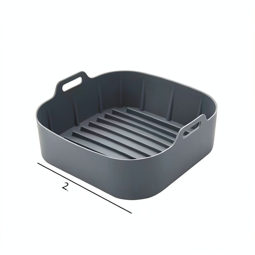 정사각형 실리콘 에어프라이어 바스켓 라이너, 재사용 가 - Air Fryer Silicone Pot Liner 리뷰 및 가격