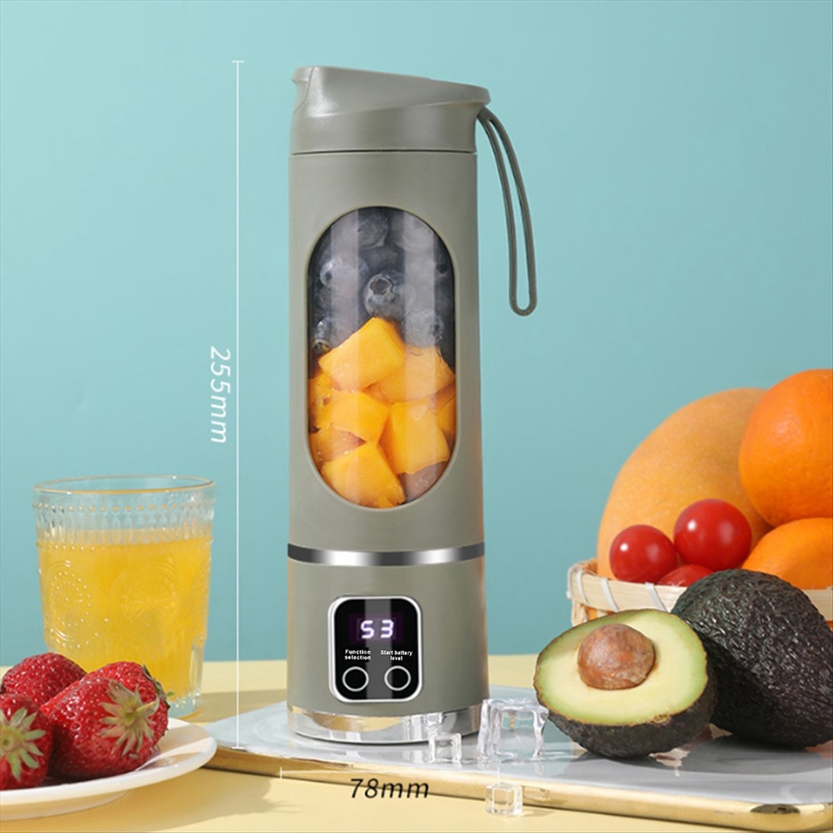 A20M USB 충전식 휴대용 블렌더 8 블레이드 미니 - Portable Blender Usb Rechargeable 리뷰 및 가격