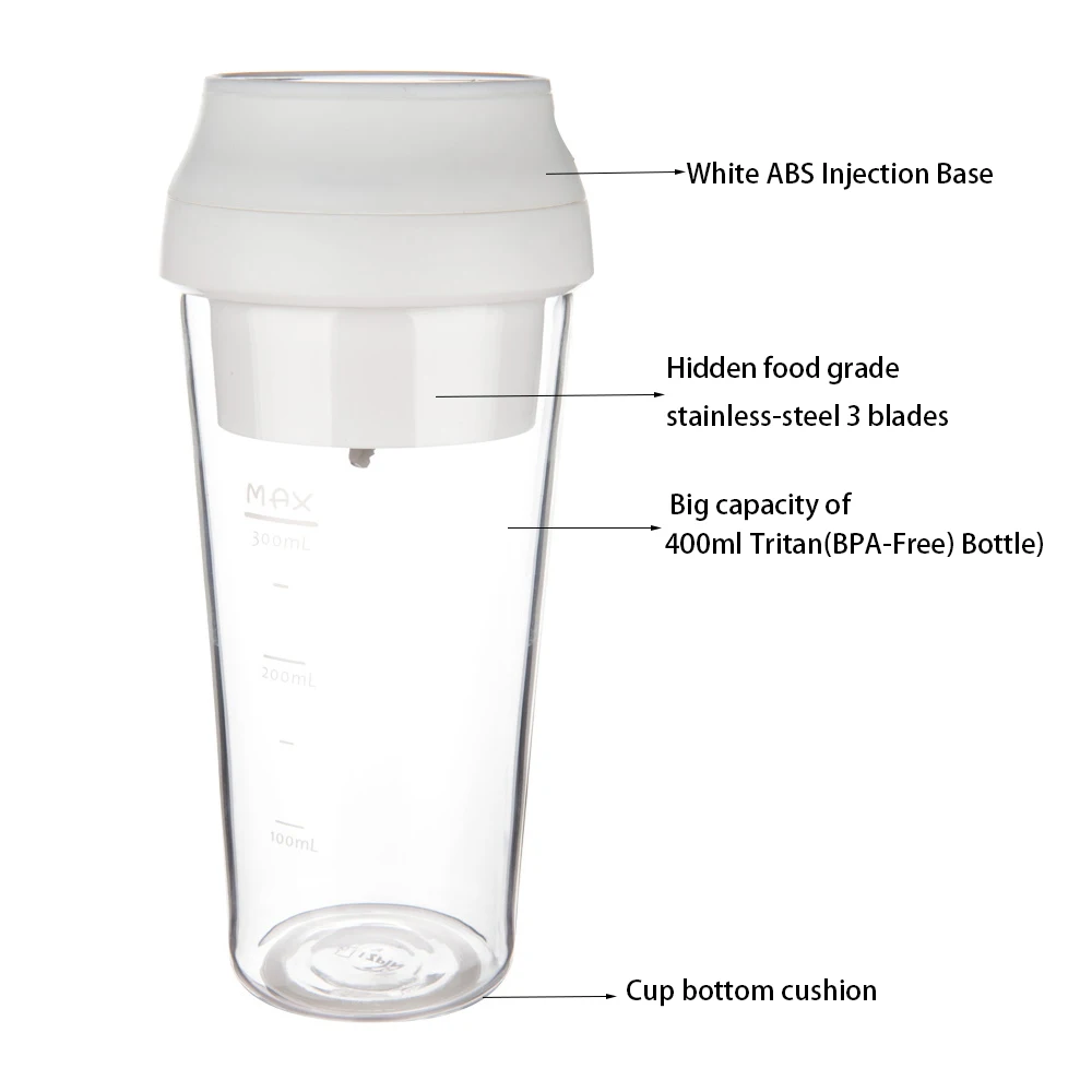 전기식 무선 USB 충전 블렌더, 미니 휴대용 과일 주 - Portable Blender Usb Rechargeable 리뷰 및 가격