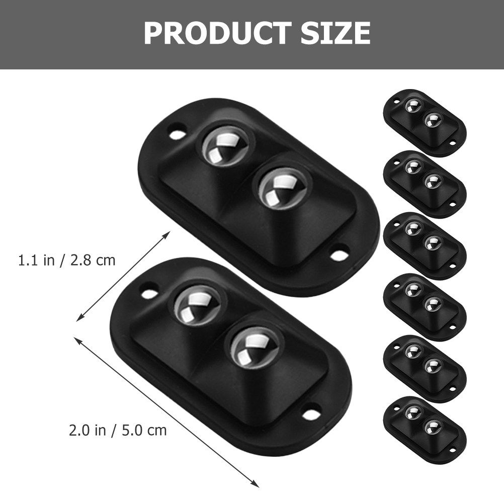 8개입 미니형 범용 볼형 회전 바퀴, 접착식 풀리, 소 - Small Appliances 리뷰 및 가격